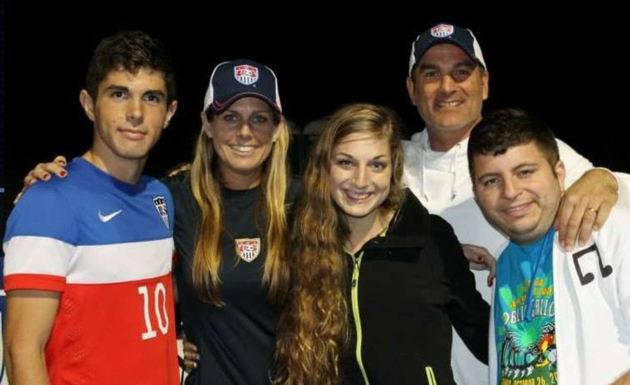 Christian Pulisic's family