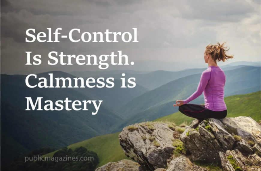 self-control is strength. calmness is mastery. you - tymoff