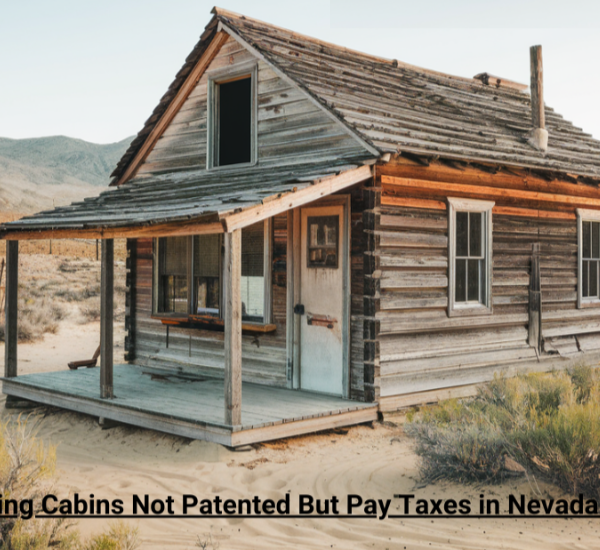 mining cabins not patented but pay taxes in nevada qui