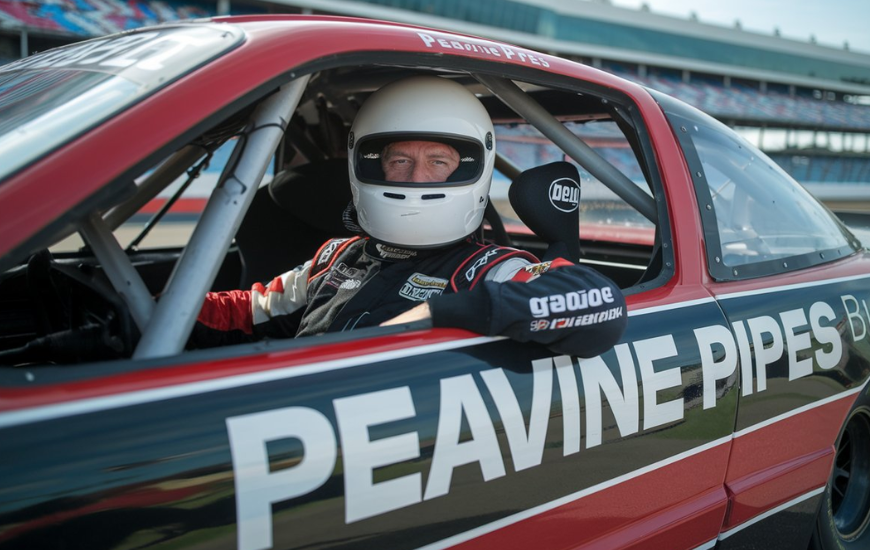 peavine pipes stock car driver